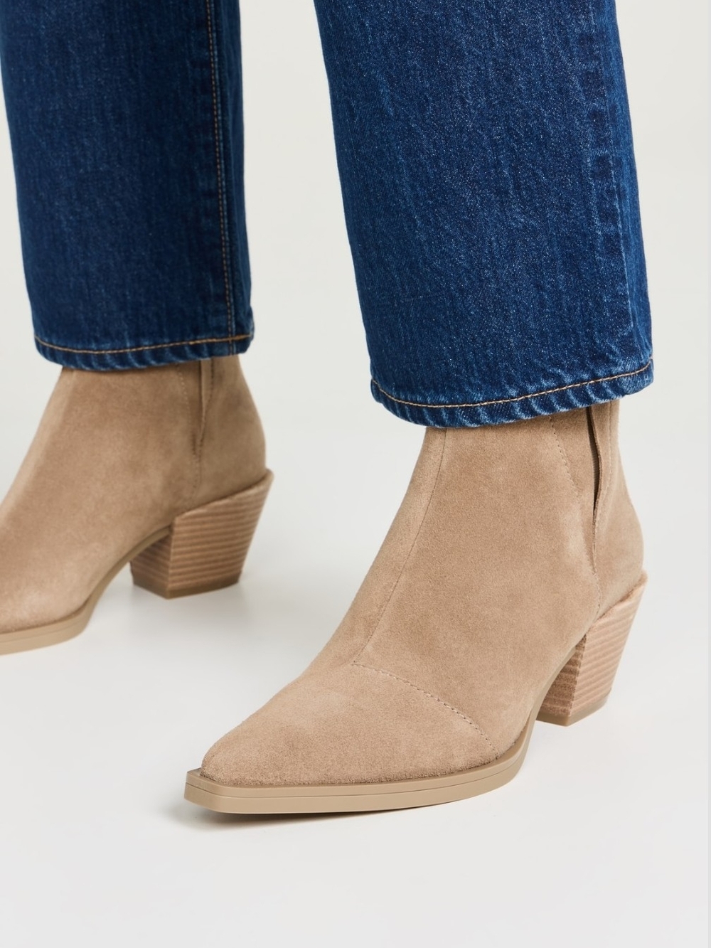rag & bone Dart Booties in Beige
